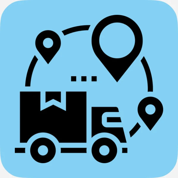 Logistik og lager ikon